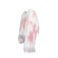 thumbnail image 4 of JGGSPWM Women's Cozy Shaggy Faux Furry Winter Outwear: Warm Long Sleeve Coat Jacket Multicolor M, 4 of 4