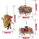 thumbnail image 2 of Juguete para masticar pájaros, jaula para loros, trituradora de papel, juguete colgante para forrajear, loro, gris africano (paquete de 3), 2 of 5