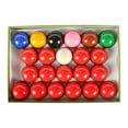 thumbnail image 1 of ASKA SB02 Ensemble de Balles de Snooker - Collection Complète de 22 Balles, Taille Standard Réglementaire 2-1/16 Pouces avec 15 Rouges et 6 Balles de Pointage, 1 of 4
