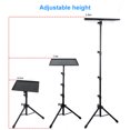 thumbnail image 2 of Mistaha Support de Sol Réglable 1,6 m pour Projecteur, Ordinateur Portable, Partitions - Trépied avec Réglage de la Hauteur - Pince pour Téléphone en Option et Plateau pour Souris - Ensemble Incluant Support, 2 of 6