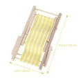 thumbnail image 3 of 2Set Mini Lounge Chair with Striped Design Wood Material for Educational Purposes, 3 of 4