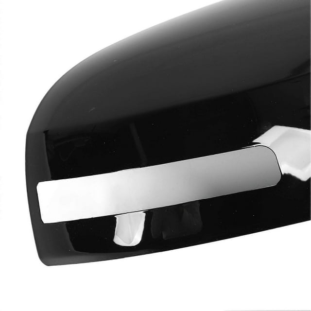 Rearview Mirror Cap High Strength Gloss Black Door Mirror Cover Replacement for Mitsubishi Outlander 2013‑2019 Left (7632C647HA)