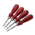 thumbnail image 4 of Leather Trimming Tools Beveling Edge Maker Multipurpose Beveler Polishing Professional Stainless Chamfer Crop Tool Type2, 4 of 9