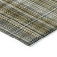 thumbnail image 4 of Addison Rugs Chantille Indoor/Outdoor Transitional Plaid Taupe Washable Round Rug, 8' x 8', 4 of 6