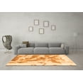 thumbnail image 3 of Ahgly Company Indoor Rectangle Abstract Orange Modern Area Rugs, 6' x 9', 3 of 4