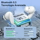 thumbnail image 2 of Audífonos Inalámbricos 1 Hora Bluetooth Blanco con Micrófono y Estuche de Carga USB C Deportivos In-, 2 of 7