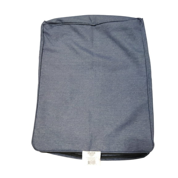 Hampton Bay Beacon Park CushionGuard Sky Ottoman Slipcover – 24"x19.5"x4.75"