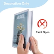 Faux Books for Decoration, Set of 4 Modern Decorative Books, Hardcover Fake Books for Display, Decoration Books for Living Room, Bedroom, Coffee Table, Book Shelf, Bar