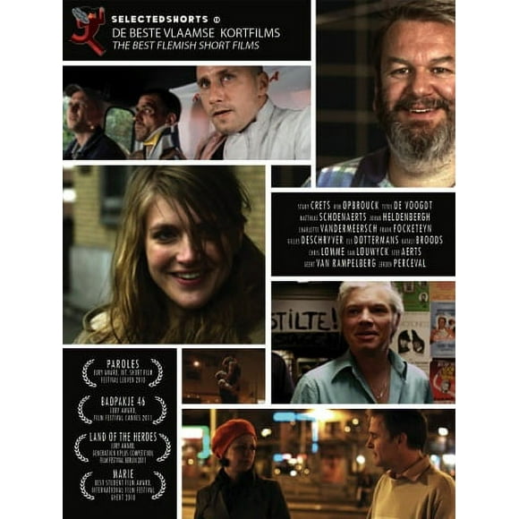 Selected Shorts 13 - les Meilleurs Courts Métrages Flamands (Balpakje 46 / HET BIJZONDERE LEVEN VAN ROCKY de VLAEMINCK / DANSEN MET TRAVOLTA / ST JAMES INFI [FORMAT NON-USA, PAL, Reg.0 Import - Pays-Bas]