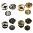 thumbnail image 1 of 20 Pieces Mushroom Dome Rivets Studs Spikes for Studs Buttons Rivets Leathercrafts Leather Craft Bag 8mm gold, 1 of 9