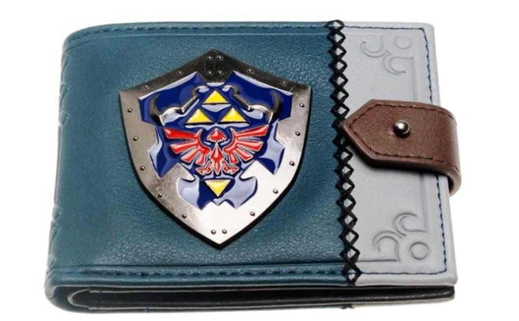 Legend of Zelda Metal Shield Logo BiFold Wallet