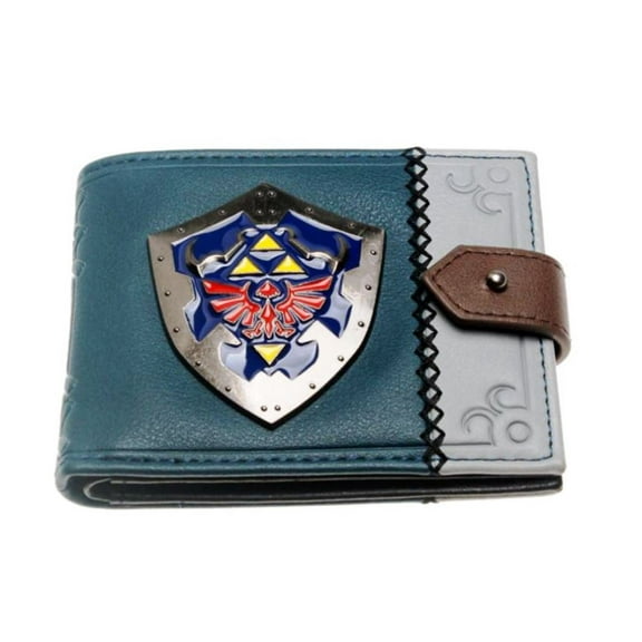 Legend of Zelda Metal Shield Logo Bi-Fold Wallet