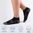 thumbnail image 6 of ARWSER Mens 12 Pairs Ankle Socks, Cushioned Breathable Athletic Low Cut Sports Running Socks for Outdoor Daily Wear, 6 of 8