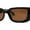 Black Brown, variant on Womens Mod Square Cat Eye Plastic Fashion Sunglasses All Black