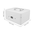 thumbnail image 2 of UPGRATOR 1Pcs Money Organizer Iron Safe Box with Combination Lock for Home Use 6.29X4.72X2.85in, 2 of 8