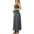 thumbnail image 2 of 24/7 Maternity Women's Scoop-Neck Tank Maxi Dress, 2 of 3