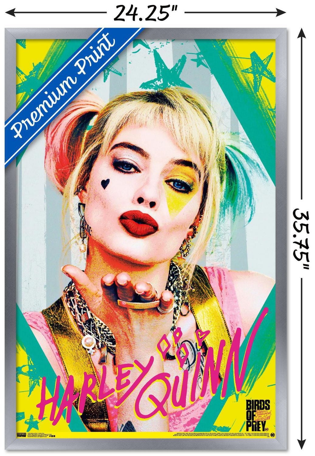 Film DC Comics - Oiseaux de proie - Harley Quinn - Baiser