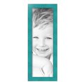 thumbnail image 2 of ArtToFrames 8" x 25" Turquoise Picture Frame, 8x25 inch Blue Wood Poster Frame (WOM-4588), 5 Pack, 2 of 7