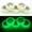 Green, variant on 2 Pcs Luminous Tapes Self Adhesive Warning Tapes Night Vision Glow in Dark Safety Home Garden Decoration