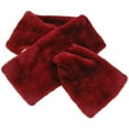 thumbnail image 1 of Women Scarf Creative Cross Solid Color Faux Fur Scarf Collar Scarf Neck Warmer, 1 of 5