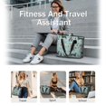 thumbnail image 5 of Tote Bag for Women - Dogs with Wine and Glasses Shoulder Bag - Large Utility Work Duffle Bag with Zipper Handbag for Travel, Work, Sprots, 5 of 5