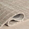 thumbnail image 5 of nuLOOM Tiera Checkered Wool Area Rug, 5' x 8', Tiera Sand, 5 of 9