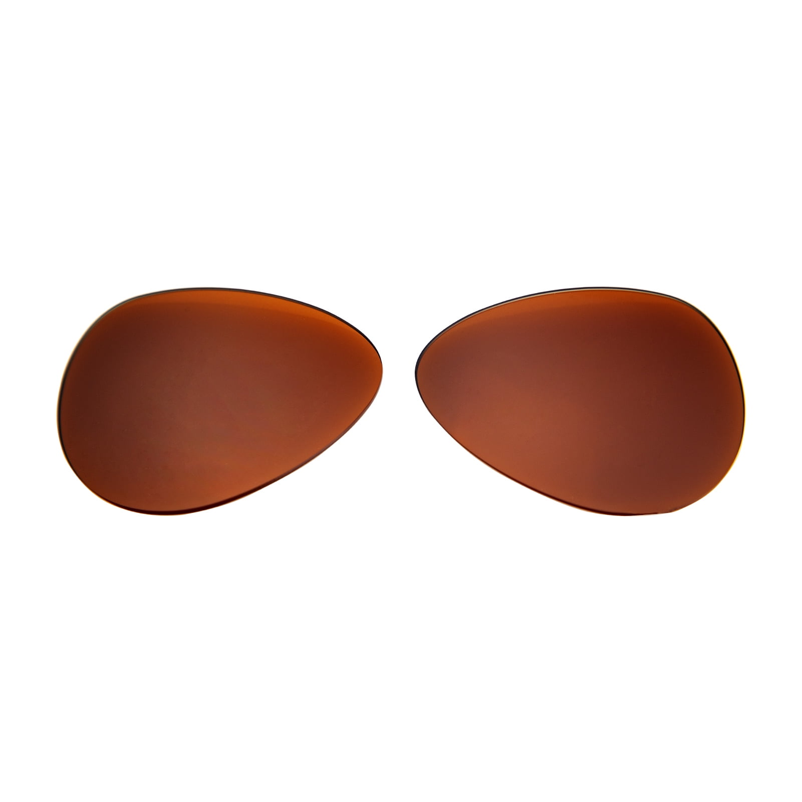 Walleva Brown Polarized Replacement Lenses for Costa Del Mar Loreto