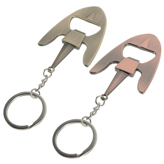 unbranded 2 Pcs Bottle Opener Keychain Bulk Anchor Suitcase Manual Wine Travel