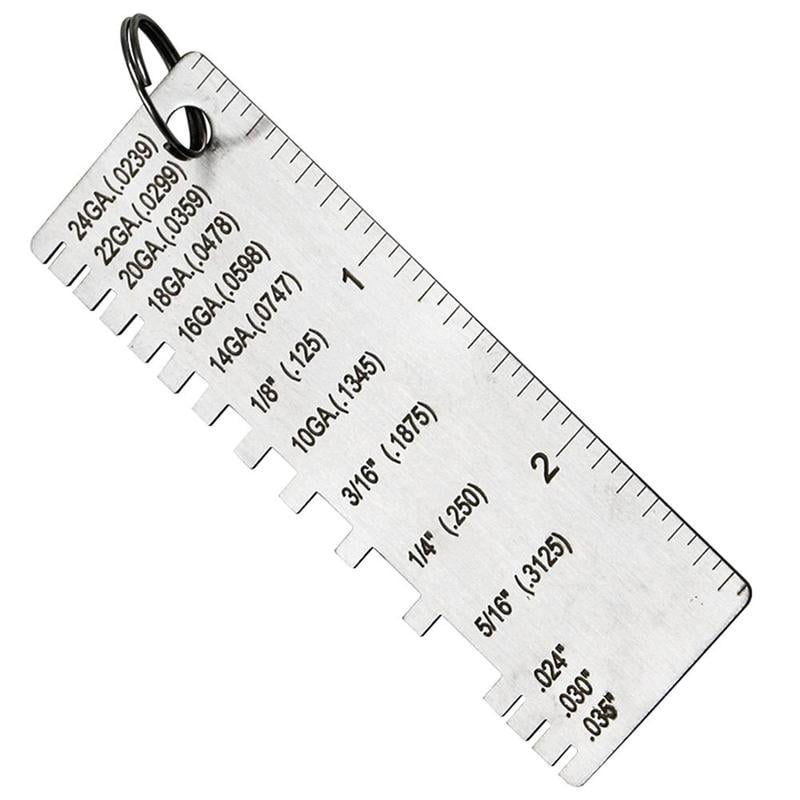 Buy Wire Gauge Thickness Measuring Tool Wire/sheet Metal Gage