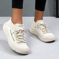 thumbnail image 4 of Willtoo Womens Sneakers Breathable Mesh Slip-On Knit Walking Shoes Lightweight Thick Sole Casual Running Shoes Comfortable Lace-Up Athletic Trainers, 4 of 5