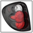 thumbnail image 2 of Spyder Dodge Caravan/Grand Caravan 01-07 / Chrysler Town & Country 01-07 / Chrysler Voyager 00-03 Euro Style Tail Lights - Black, 2 of 5