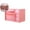 Watermelon Red, variant on WNFJR Small Drawer Organizer for Desk, Desktop Drawer Organizer with 6 Clear Drawers, Plastic Desktop Storage Drawers, 7"x4.6"x3.8"(Pink)