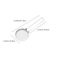 thumbnail image 3 of VOAVEKE Kitchen Gadgets,Kitchen Essential,Milking Funnel Household Kitchen Stainless Steel Strainer Sieve Hot Pot To Skimming Foam Fishing Spoon Oil Spoon, 3 of 5