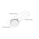 thumbnail image 3 of Embudo de Ordeño, Colador de Acero Inoxidable para Cocina Doméstica, Tamiz para Olla Caliente, Cuchara para Espumar, Cuchara de Pesca, Cuchara para Aceite, 3 of 6