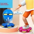 thumbnail image 3 of Flashing UFO Hopping Ball Bouncing Elastic Toy For Indoor Outdoor Play Parent Child Night Light Up, 3 of 4