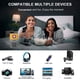 thumbnail image 5 of Seitruly Mini proyector LED de 30 W, consola de juegos para dormitorio, máquina de proyección de vídeo con Control remoto compatible con Electrónica Blanco negro enchufe del Reino Unido, 5 of 6