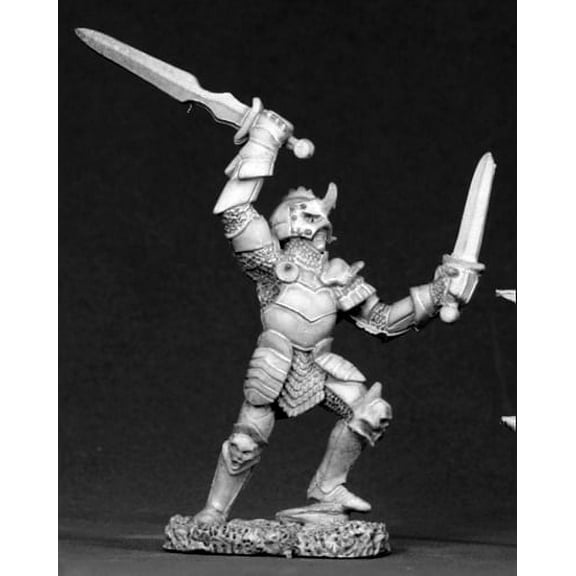 Reaper Miniatures Vosiphur, Evil Fighter #02606 Dark Heaven Unpainted Metal