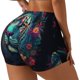 thumbnail image 1 of Fotbe Colorful Flower Tiger Shorts Sin Costuras – Shorts Deportivos de Cintura Alta para Mujer, Elásticos para Gimnasio, Yoga, Running o Ciclismo-X-Large, 1 of 8
