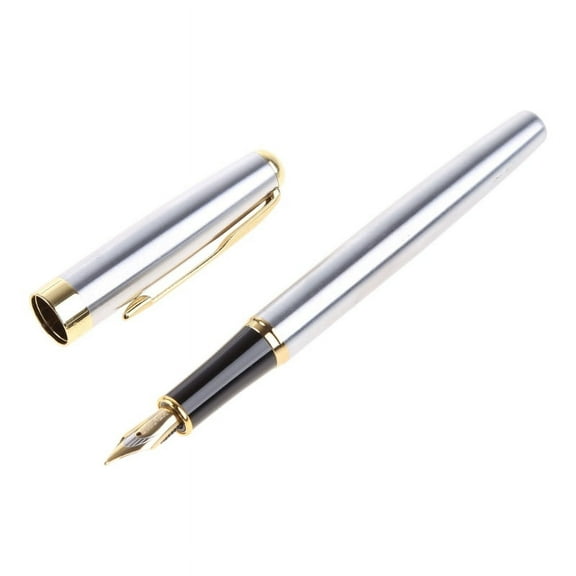 BAOER 388 Black Metal Fountain Pen Nib Medium