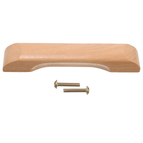 Miangastore Wood Handle Modern Cabinet Handle Drawer Cabinet Pull Handle Wardrobe Wooden Handle