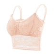 thumbnail image 4 of Meichang Lace Bras for Women No Wire Support T-shirt Bras Seamless Sexy Bralettes Breathable Full Figure Bras, 4 of 4