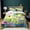 Color3, variant on 3pcs Monsters University Duvet Cover Set Ultra Soft Breathable Quilt Cover for All Season Lightweight Bedding Set Queen Size