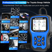 AUTOPHIX 7360 OBD2 Scanner Code Reader Full System ABS SAS TPMS DPF BMS Car Diagnostic Test Tools for Toyota