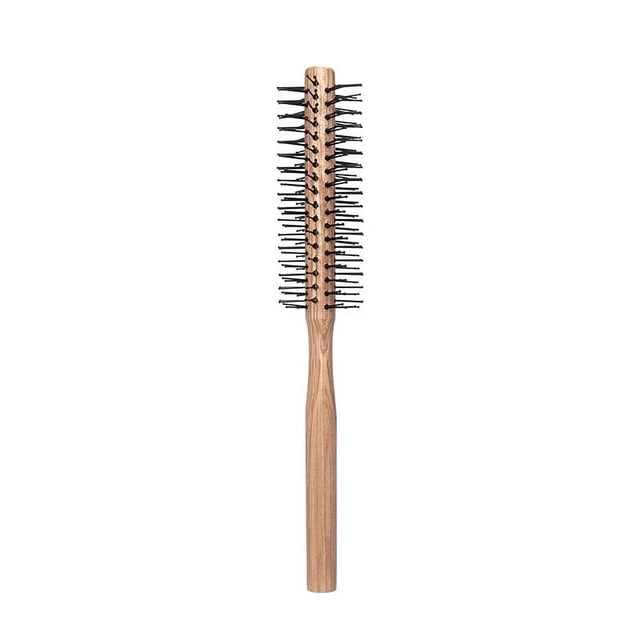 1 artículo cepillo redondo para hombres para barba y cabello I cepillo para barba para hombres con barba I cepillo secador de pelo con cerdas especiales I br