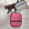 thumbnail image 1 of Guante quitapelos para mascotas, guantes de baño eficientes para gatitos y conejos. Rosa, 1 of 9