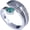 Color 28, variant on Silver Plated Adjustable Cat Ring for Women, Rotating Animal Face Design, Cute Open Cuff Fidget Jewelry Gift