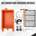 thumbnail image 6 of AOILE 15/20 Gallon Electric Oil Drain Pan with 110V Pump, Low Profile Oil Cart with Hose and T Handle, 6 of 7