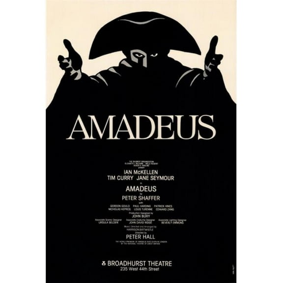 Posterazzi Amadeus Broadway Movie Poster - 27 x 40 in.