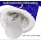 thumbnail image 3 of KONVINIT Sequin Santa hat Christmas Hat for Adult Luxury Plush Xmas Hat with a Pompom for Men and Women, 3 of 4