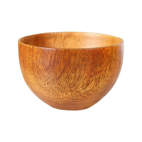 Naturalour Wooden Salad Bowl - Individual Salad Bowls for Salad, Fruits and Cereal